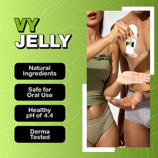 Exposed VY Jelly Lubricant Gel For Men & Women | Water-Based Lubricant | 100% Natural & Food Grade – 50ml