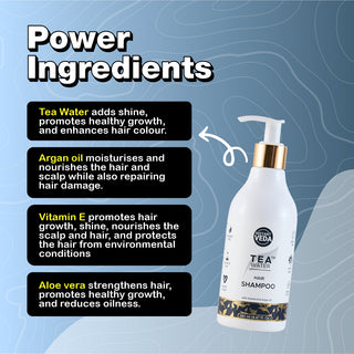 Tea Water Shampoo | For Hairfall Control & Hair Growth - 280 ml