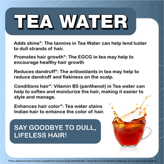 Tea Water Shampoo | For Hairfall Control & Hair Growth - 280 ml