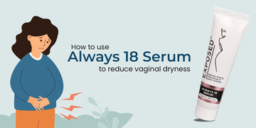 How to use Always 18 Serum to Reduce Vaginal Dryness?