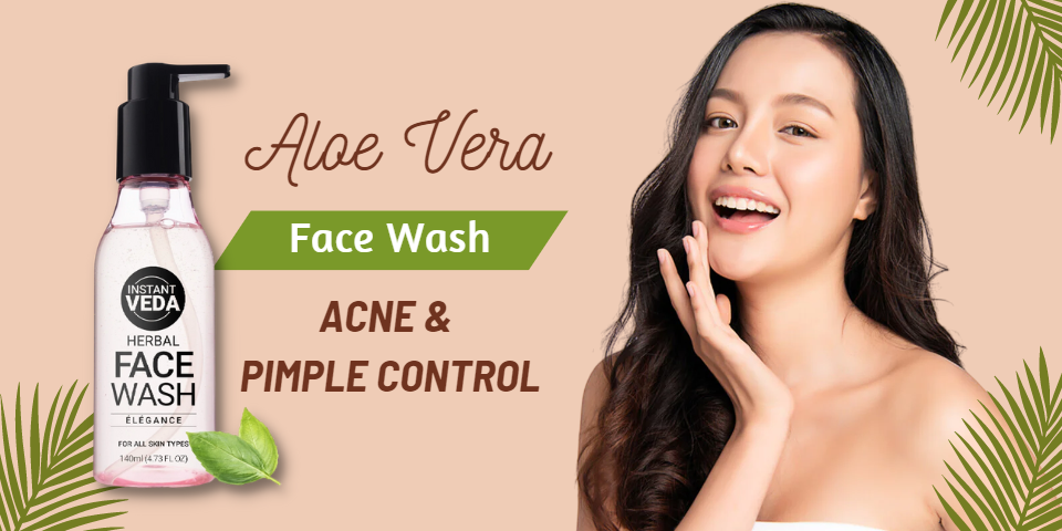 Aloe Vera Face Wash for Acne & Pimple Control