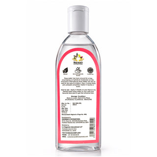 Dharmani's International Pure and Natural Rose Water Face Toner | Skin Toner | Makeup Remover for Men and Women | Suitable for All Skin Types 200 ml