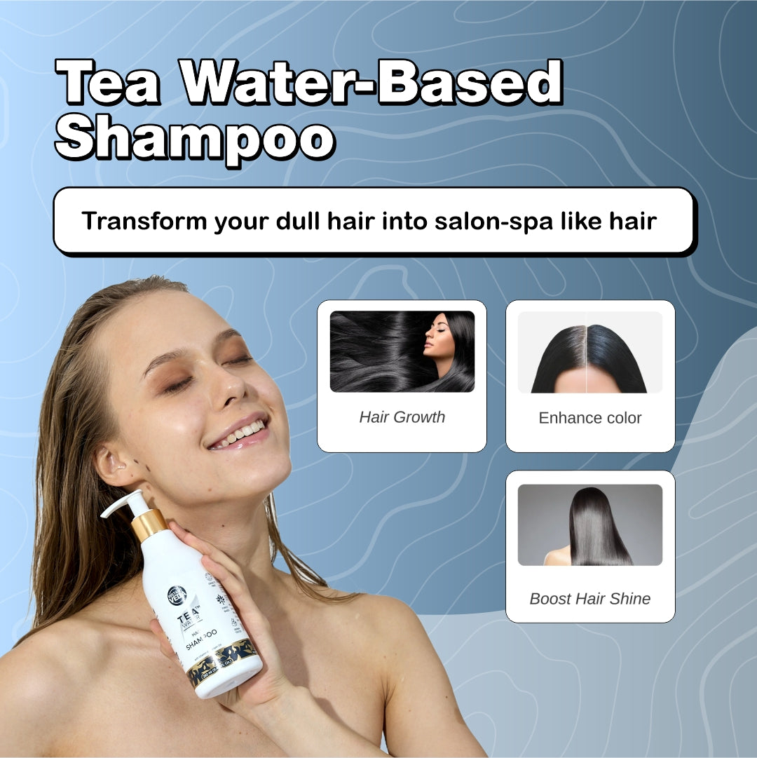 Tea Water Shampoo | For Hairfall Control &amp; Hair Growth - 280 ml