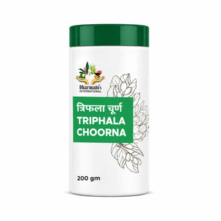 Dharmani’s International Triphala Choorna - 200gms | Ayurvedic Support for Natural Detoxification, Digestive & Colon Health, Balanced Bowel Function, Immune Wellness & Constipation Relief