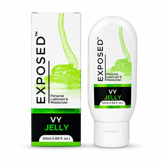 Exposed VY Jelly Lubricant Gel For Men & Women | Water-Based Lubricant | 100% Natural & Food Grade – 50ml