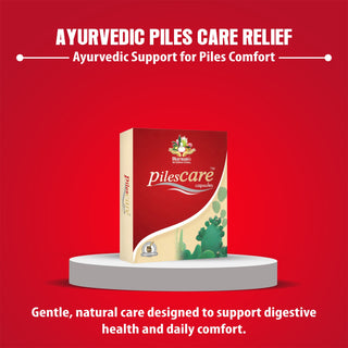 Dharmani's International PilesCare Ayurvedic Herbal Capsules | Traditional Herbal Wellness Support | Natural Plant‑Based Ingredients | Pack of 4