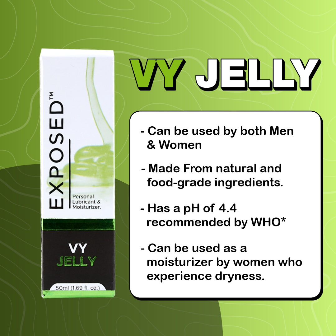 Exposed VY Jelly | Lubricant Gel For Men & Women | 100% Natural la-elega Exposed VY Jelly | Lubricant Gel For Men & Women | 100% Natural la-elega