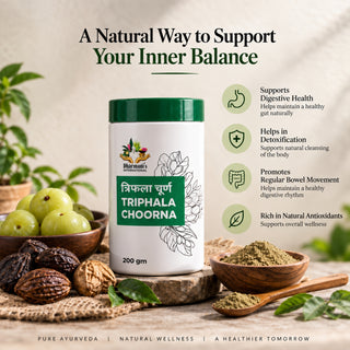 Dharmani’s International Triphala Choorna - 200gms | Ayurvedic Support for Natural Detoxification, Digestive & Colon Health, Balanced Bowel Function, Immune Wellness & Constipation Relief