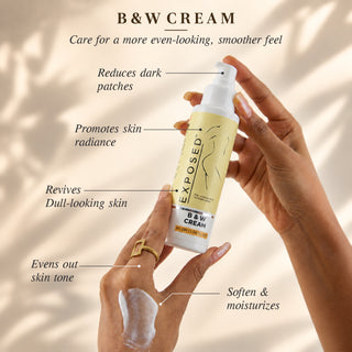 Exposed B & W Cream For Intimate Areas, 90g