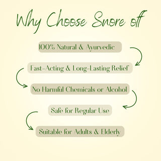 Dharmani’s International Snore Off Nasal Drops – Herbal Formula for Snoring Relief & Clear Breathing – Natural Sleep Support – 10ml