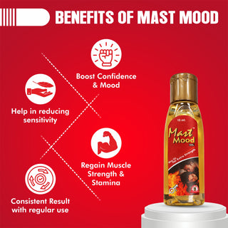 Dharmani’s International Mast Mood Oil for Men | Relaxation & Wellness | 15 ml