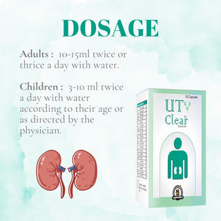 Dharmani's International UT Clear Syrup – Herbal Support for Kidney & Urinary Tract Health – 200 ml