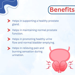 Dharmani's International Prostocure Capsules | Prostate Health | Helps in Prostate Enlargement | Helps with Inflammation, Burning, Infection & irritation | Male wellness products | 50 Caps