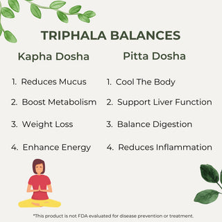 Dharmani's International Triphala Choorna – Ayurvedic Digestive Health Powder | Amla, Haritaki & Bibhitaki | Natural Detox & Immunity Booster | Pack of 5 x 50g | Triphala Churna 1 2 3 Ratio