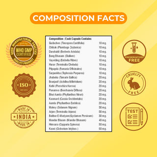 Dharmani's International Livoxil Capsules for Liver Health Support - 50 Capsules