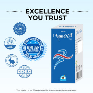 Dharmani's International Rumoxil Ayurvedic Oil for Joint Pain Relief – Herbal Formula for Stiffness & Mobility – 100 ml
