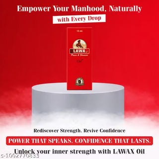 Dharmani’s International Lawax Ayurvedic Oil | Herbal Proprietary External Use Oil for Men | 15 mL