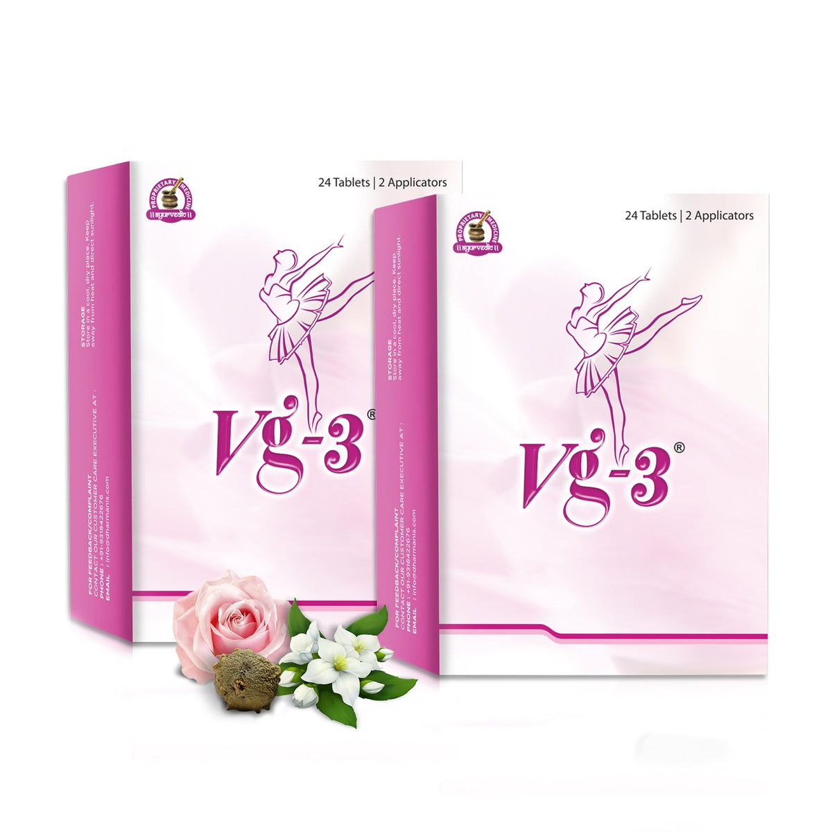 Vg Capsule VG3 Tablet - Vg 3 Vaginal Tablet | 24 Tabs – la-elega