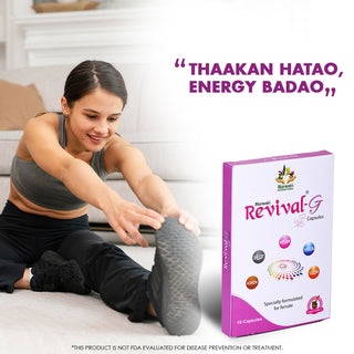 Dharmani's International Revival - G Multivitamins Capsules For Women | Calcium, Daily Immunity Strong Bones with Biotin, Enhances Energy Level - 60 Multivitamin Capsules Pack of 2