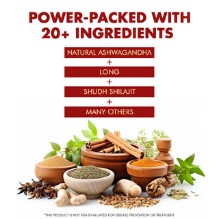 Dharmani's International Revival - M Multivitamins Capsules For Men | Calcium, Zinc and Natural Ginseng For Daily Immunity Strong Bones and Enhances Energy Level - 60 Multivitamins Capsules Pack of 2