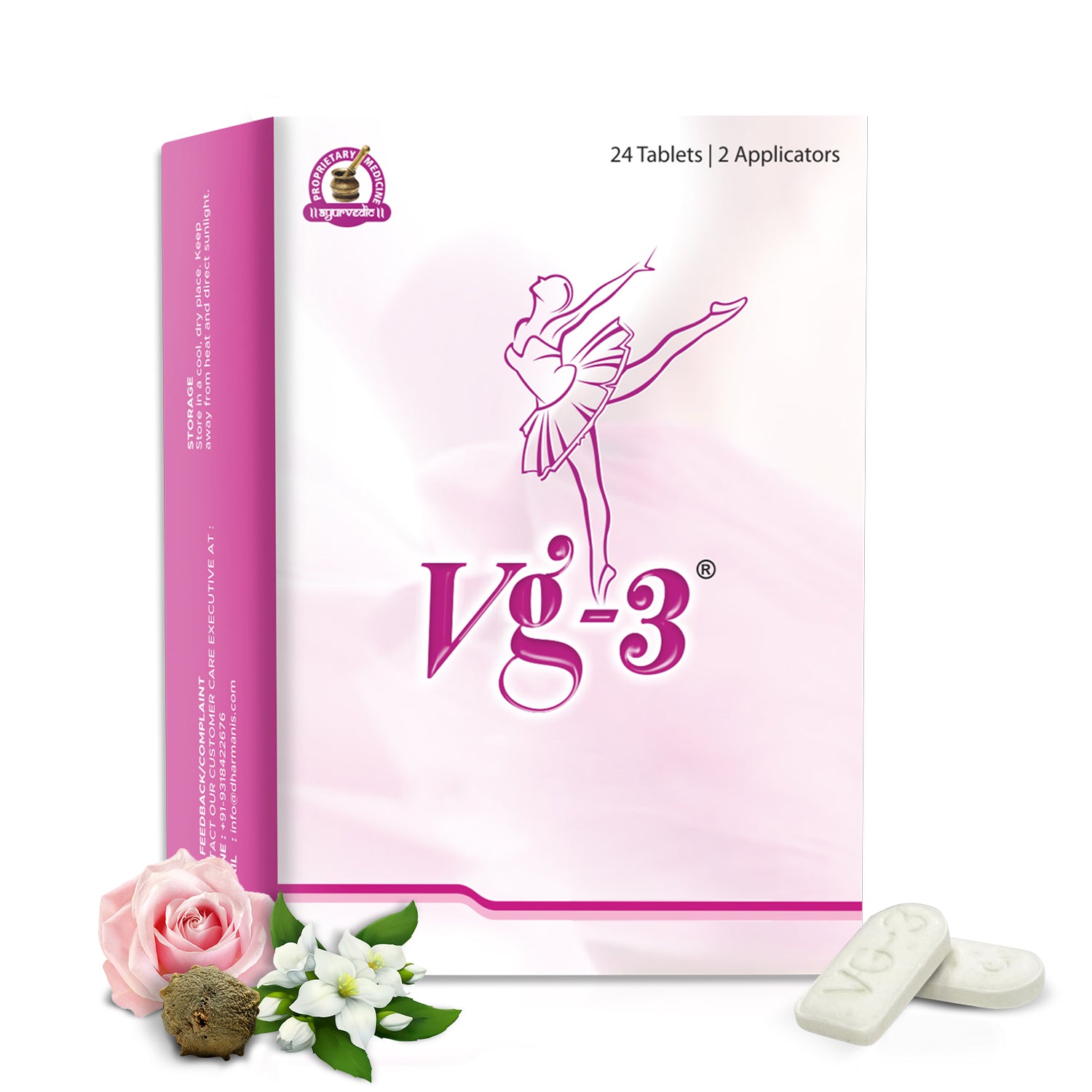 Vg3 Tablets | For Women | 24 Tabs | La-Elega