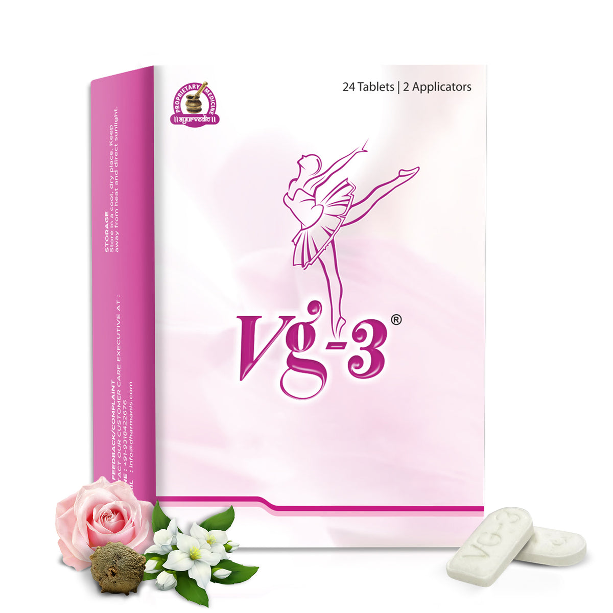 Color Vg3 Vg-3 Tablets | For Women | 24 Tabs