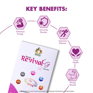 Dharmani's International Revival - G Multivitamins Capsules For Women | Calcium, Daily Immunity Strong Bones with Biotin, Enhances Energy Level - 60 Multivitamin Capsules Pack of 2