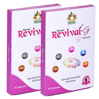 Dharmani's International Revival - G Multivitamins Capsules For Women | Calcium, Daily Immunity Strong Bones with Biotin, Enhances Energy Level - 60 Multivitamin Capsules Pack of 2