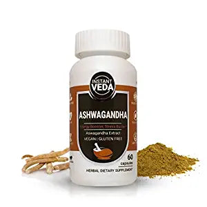 Ashwagandha Capsules | with Pure Ashwaboost Extract | 60 Veg. Capsules