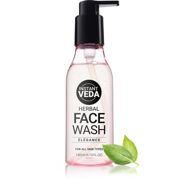 Herbal Face Wash | Gentle Face Cleanser | with Aloe Extracts | For all skin types | 140 mL