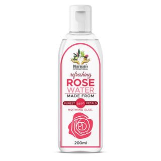 Pure Rose Water 200 ml  - Cleanser & Toner for Face & Skin