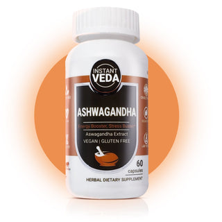 Ashwagandha Capsules | with Pure Ashwaboost Extract | 60 Veg. Capsules